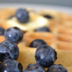 Blueberries & Waffles